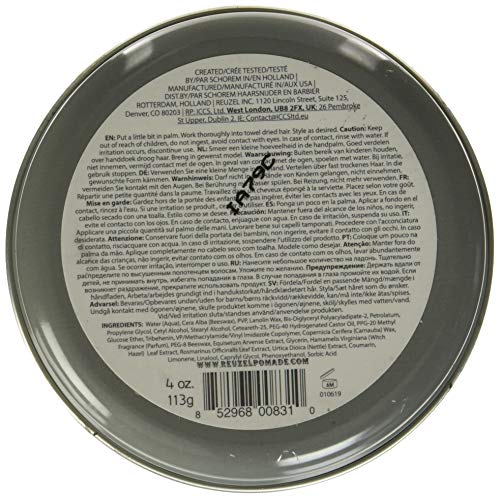 Reuzel Extreme Hold - Gomina mate 1 unidad de 113 g