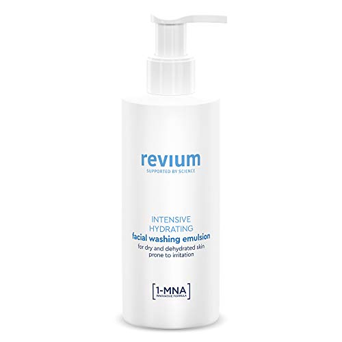 REVIUM INTENSIVE HYDRATING CREAMY FACIAL WASHING EMULSION WITH 1-MNA MOLECULE, HYALURONIC ACID ACTIVATOR, THE NMF RECOVERY COMPLEX