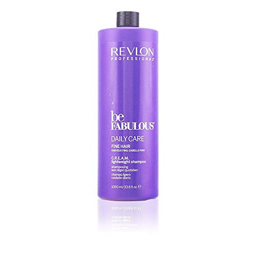 Revlon Be Fabulous Daily Care Fine Hair Cream Shampoo Champú - 1000 ml