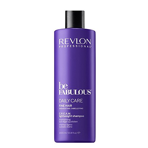 Revlon Be Fabulous Daily Care Fine Hair Cream Shampoo Champú - 1000 ml