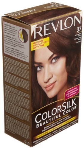 Revlon Colorsilk Dark Golden Brown 37, 4.4 Fluid Ounce by Revlon