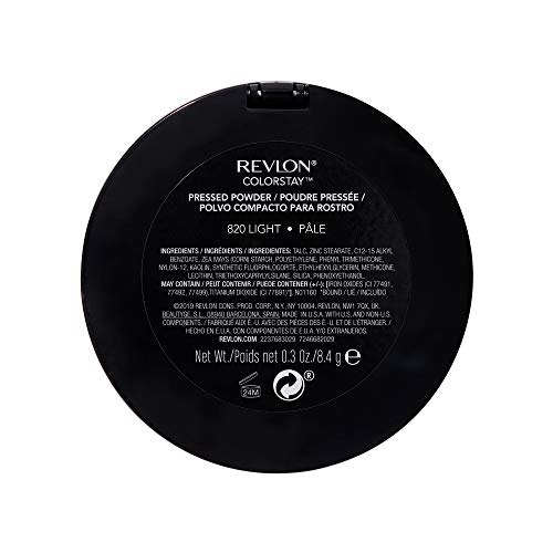 Revlon ColorStay- Polvo prensado, tono 820 Light, 8.4 g