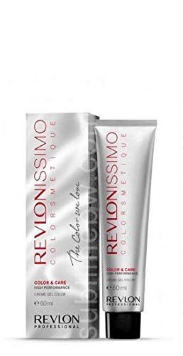 Revlon Revlonissimo Colorsmetique, Tinte para el Cabello 601 Rubio Oscuro Ceniza Natural - 60 ml