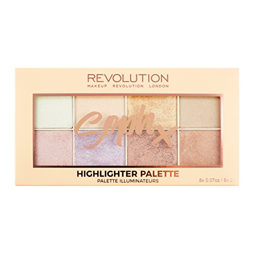 Revolution Soph Highlighter Palette, Paleta de Iluminadores