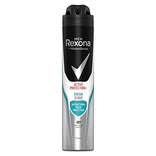 Rexona Active Pro+ Desodorante Antitranspirante Frescor, Hombre - Pack de 6 x 200 ml (Total: 1200 ml)