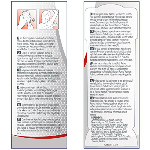 Rexona Desodorante Antitranspirante Maximum Protection Active Shield 45ml