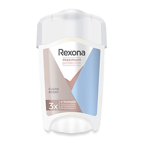 Rexona Maximum Protection Crema Antitranspirante Clean Scent 45ml - Pack de 6