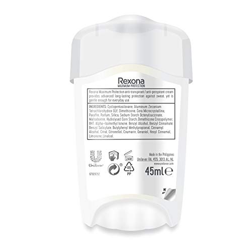 Rexona Maximum Protection Crema Antitranspirante Stress Control 45ml - Pack de 3
