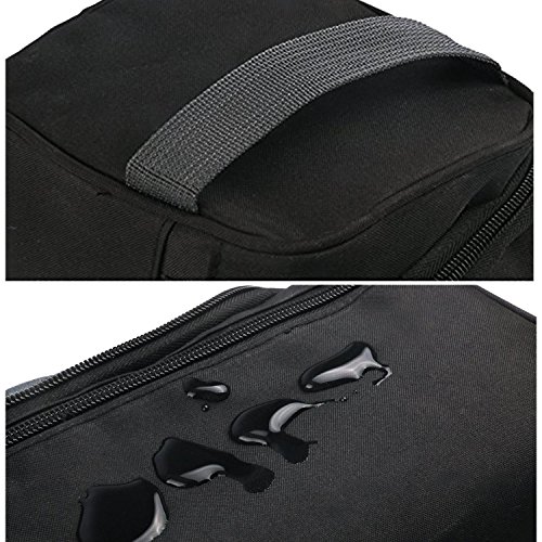 RIFIANS – Bolsa De Aseo ESPACIOSO Para Hombre – PREMIUM CALIDAD Con Gancho Colgante + Compartimentos - Neceser de Viaje Hombre y Mujer - FUNCIONAL, Sólido, Simple y Eficiente