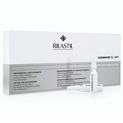 Rilastil Summum RX Lift - Ampollas Reafirmantes y Antioxidantes para Todo tipo de Pieles - 10 Ampollas