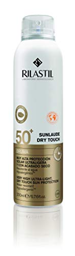 Rilastil Sunlaude Dry Touch - Bruma de Protección Solar SPF 50+ con Acabado Seco - 200 ml