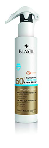 Rilastil Sunlaude Pediatrics - Baby Spray, Protector Solar para Bebés y Niños - SPF 50+, 200 ml (D42096470)