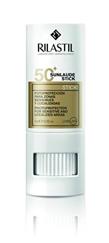 Rilastil Sunlaude - Stick De Protección Facial Para Zonas Sensibles Y Localizadas, Spf 50+, 9 G 210 Unidades 30 g