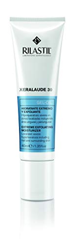 Rilastil Xeralaude 30 - Gel Oil Hidratante, Emoliente, Exfoliante y Queratorregulador para Zonas Localizadas - 40 ml