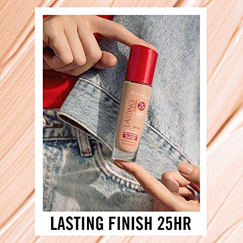 Rimmel London Lasting Finish Foundation 25H Base de Maquillaje Tono 303 True Nude - 112 gr