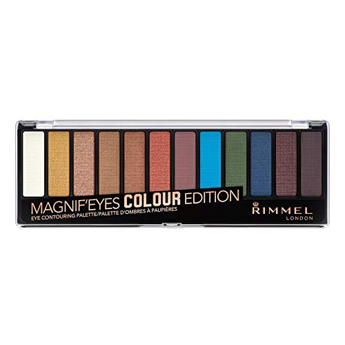 RIMMEL LONDON Magnif'eyes Eyeshadow Palette - Colour Edition (3 Pack)