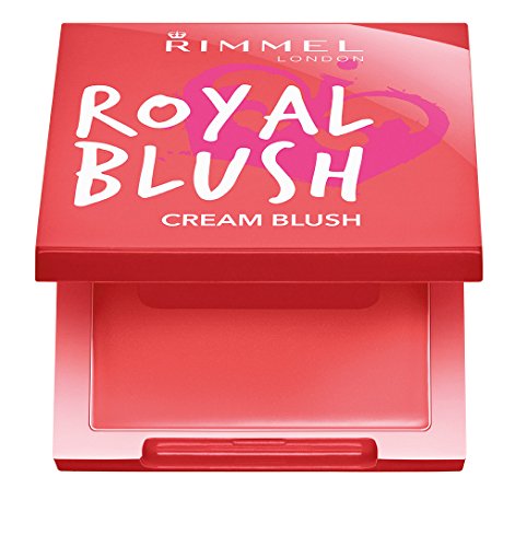 Rimmel London Royal Sombra colorete, número 003, Color Coral Queen 3,5 g