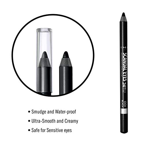 Rimmel London Scandaleyes Waterproof Khol Kajal Liners Tono 4 - 1.3 gr