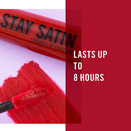 Rimmel London Stay Satin Liquid Lip Colour Pintalabios Tono 500 Redical (Gama Rojos) - 21 gr