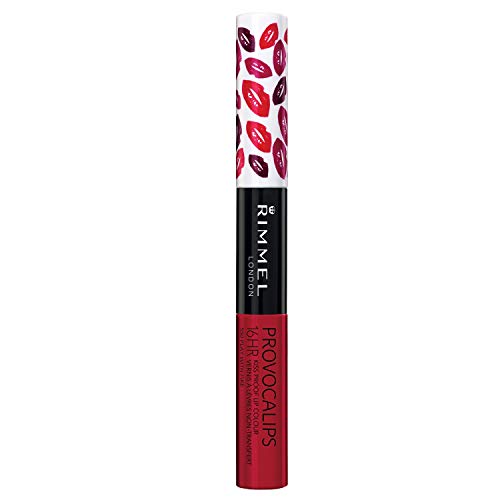 Rimmel Provocalips 16hr Kissproof Lipstick, Play with Fire, 0.14 Fluid Ounce by Rimmel