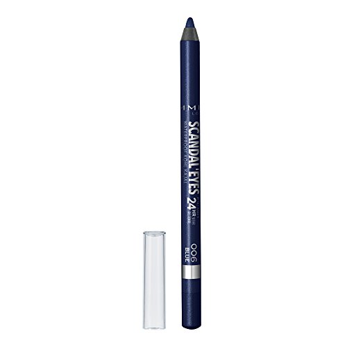 Rimmel Scandaleyes – Lápiz waterproof para ojos Khôl – Deep Blue (azul) 1, 2 g