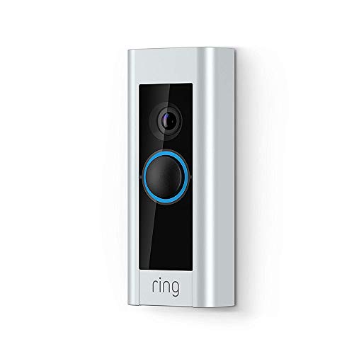 Ring Video Doorbell Pro | Kit de timbre y transformador, HD 1080p, comunicación bidireccional, Wi-Fi, detección de movimiento | Incluye una prueba de 30 días gratis del plan Ring Protect