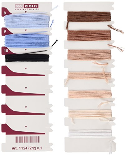 Riolis Kit de Punto de Cruz Certificado de Nacimiento (Niño)