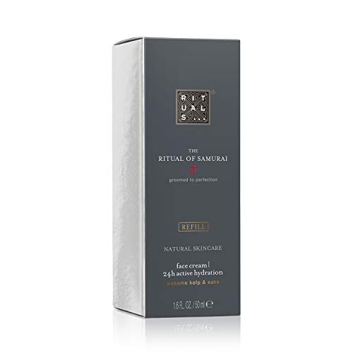 RITUALS The Ritual of Samurai Recarga de crema facial hidratación activa 24h, 50 ml