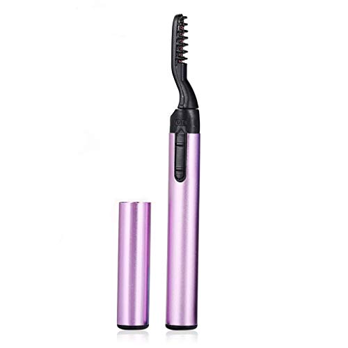 Rizador de pestañas con calefacción,Milai Rizador de pestañas, Mini Automático Caliente Rizador de pestañas eléctrico,Rizador de Pestañas Térmico,Calentamiento rápido y Long Lasting