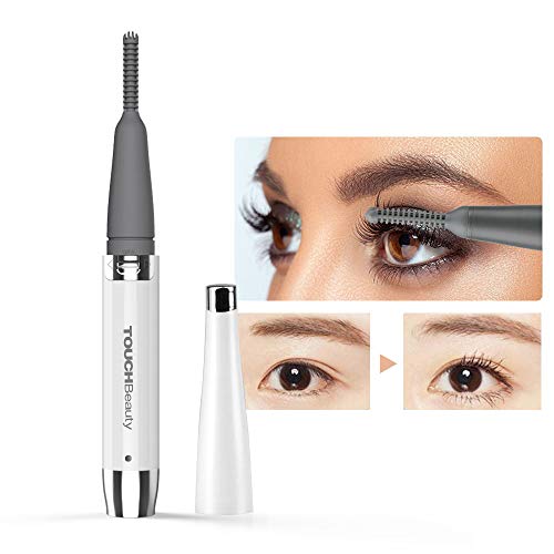 Rizador de Pestañas Eléctrico, TOUCHBeauty Recargable Rizador de Pestañas con Calefacción, Rotativo Rizador de Pestañas Térmico para Maquillaje Herramientas de Rizado de Belleza AG-1218N