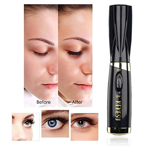 Rizadores de Pestañas, BOPAI Rizador de Pestañas con Calefacción Mini Rizador de Pestañas con Peine para Maquillaje Herramientas de Rizado de Belleza