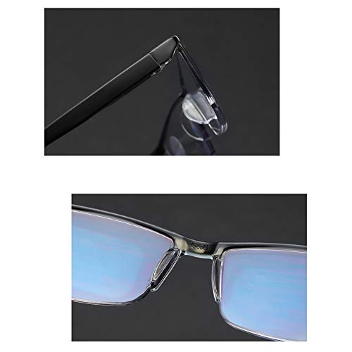 RJTYJ Gafas De Lectura Hombres Anti-Azul Claro Presbicia Lentes Unisex Gafas De Moda De La Vista 1 1.5 2 2.5 3 8.04 (Color : Tawny, Size : +250)