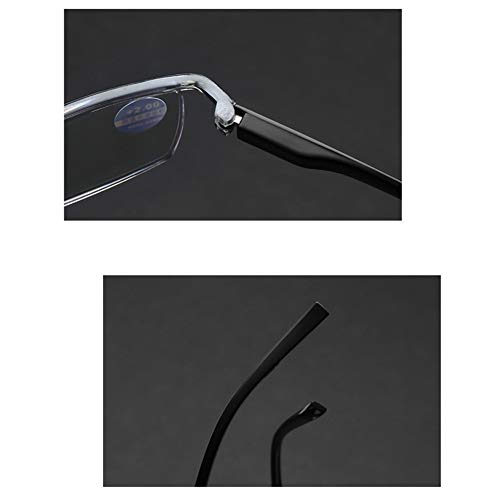 RJTYJ Gafas De Lectura Hombres Anti-Azul Claro Presbicia Lentes Unisex Gafas De Moda De La Vista 1 1.5 2 2.5 3 8.04 (Color : Tawny, Size : +250)