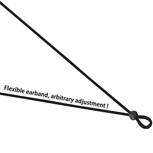 RMFC 200 Piezas Cierre de Cordón Cerradura de Cuerda de Silicona, ajustador de cordón elástico antideslizante hebilla de ajuste elástico redondo (100 Blanco + 100 Negro)