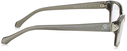 Roberto Cavalli Brillengestelle RC0770 057-55-17-135 Monturas de gafas, Gris (Gr), 55.0 para Mujer
