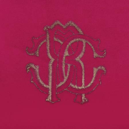 Roberto Cavalli Home - Cojín decorativo de 40 x 40 cm con cremallera, cojines para cama, sofá 100% raso de puro algodón veneciano