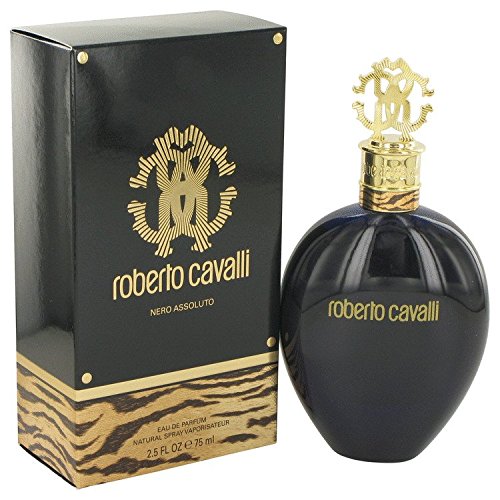 Roberto Cavalli Nero Assoluto De mujer con correa Roberto Cavalli agua De perfume aerosol para manchas en paredes 2,5 oz/70 ml
