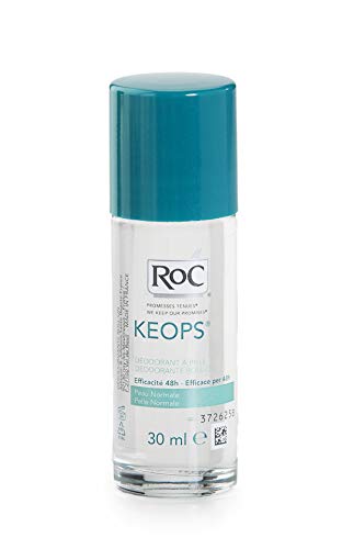 ROC KEOPS - Desodorante Roll On, Piel Normal, 30 ml (x2)