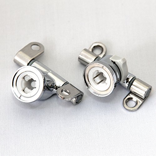 Roca AI0002100R - Conjunto de bisagras de asiento Dama Senso y Giralda desmontables, Pack de 2 unidades