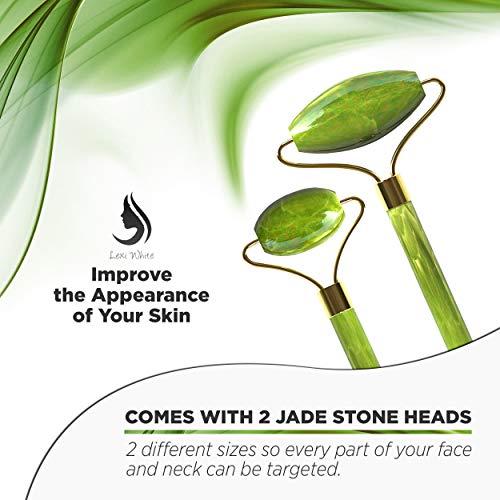 Rodillo de jade para la cara Jade Roller | rodillo de belleza para mejorar la apariencia de tu piel, proporciona relajación, masajea tu cara y mejora tu rutina de cuidado de la piel