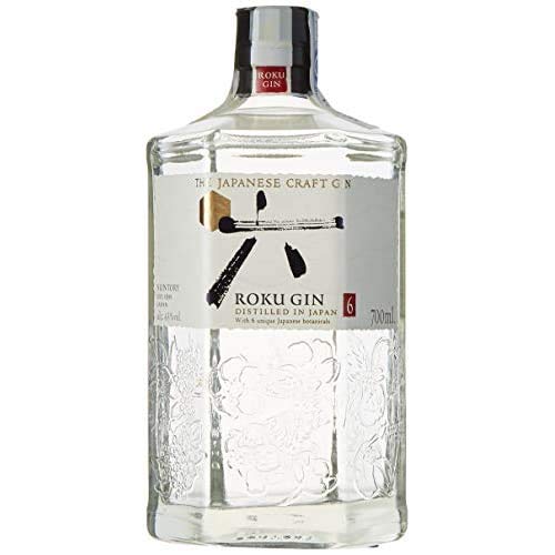 Roku Gin Ginebra Artesanal Japonesa + Estuche 2 Tónicas, 43% - 700 ml