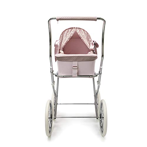 Rosa Roca Coche Bebelux Sweet Love 95 cms con Bolso