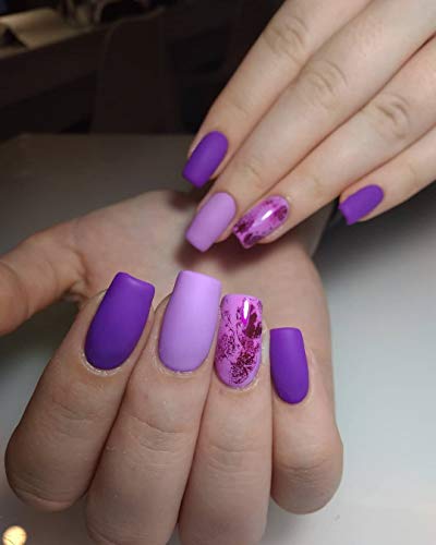 ROSALIND Esmalte de uñas en gel, UV, de larga duración, Color Morado