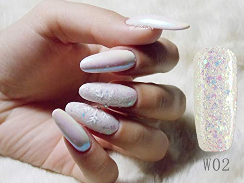 ROSALIND Esmaltes de Uñas, Esmaltes en Gel Uñas UV LED, 6pcs Kit de Esmaltes Semipermanentes para Uñas, Conjunto de esmalte de uñas de gel rosa desnudo,Pintauñas para Manucira Profesional