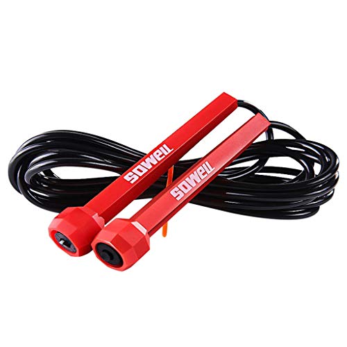 ROVNKD - Comba para deportes de esquí, portátil, duradero y fácil de ajustar, 3 m rojo Talla única