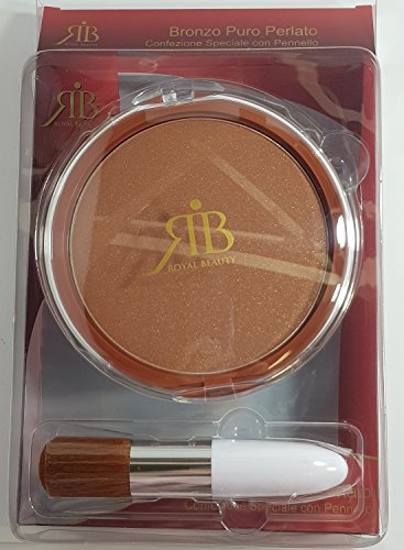 Royal Beauty Maxi Terra con pincel 38 g Col. Bronce puro perlado.