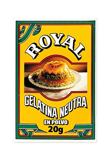 Royal Gelatina Neutra en Polvo para Elaboraciones Caseras - 20 g