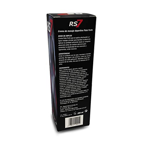 RS7 Crema Fisio Forte, 200 ml, Pack de 1