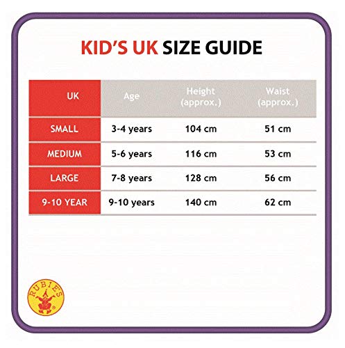 Rubies 300460 5-6 Disney Frozen 2 - Disfraz de Frozen 2, para niñas, multicolor