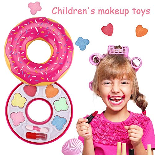 Rubyu - Set de Maquillaje para niñas, Lavable, Ideal como Maquillaje para niñas, Set básico de Maquillaje para niñas pequeñas, Regalo de cumpleaños